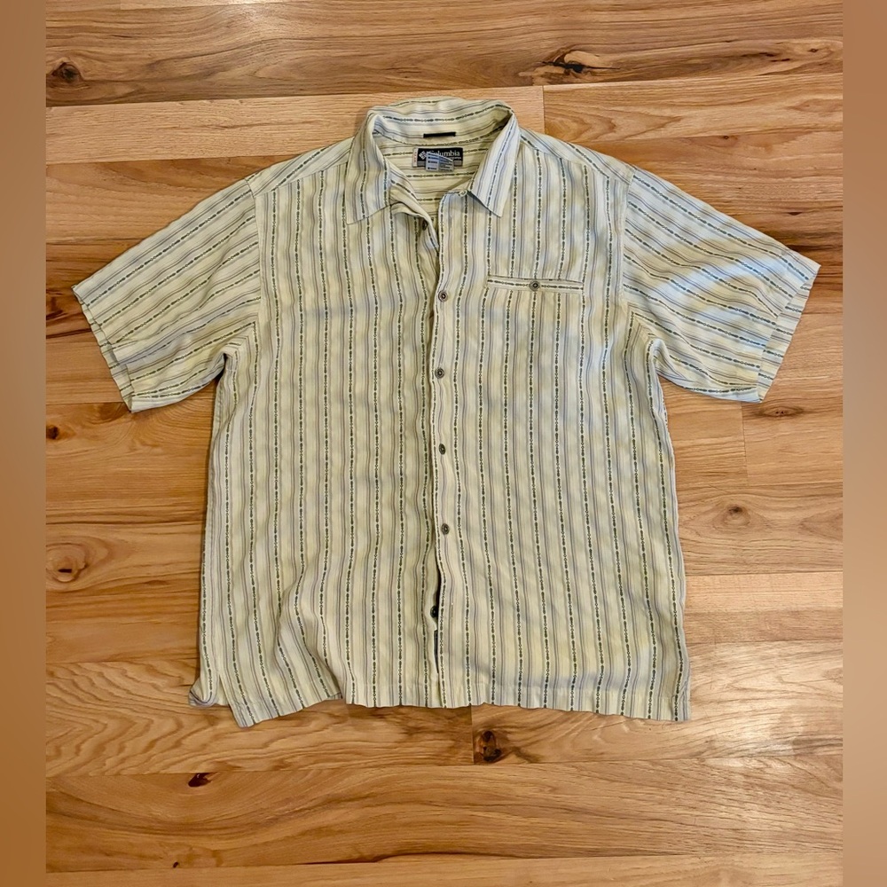Vintage Columbia Short Sleeve Button Down